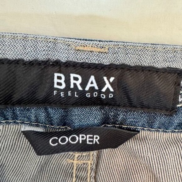 Brax Feel Good Denim Cooper Jeans 34x30 - Picture 11 of 14